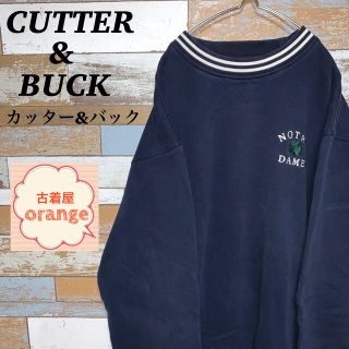 カッターアンドバック(CUTTER & BUCK)の【XLサイズ】【90s】カッター&バック　スウェット　アウター　プルオーバー(スウェット)