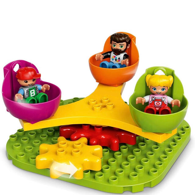 Lego(レゴ)の【新品】レゴ LEGO デュプロ　おおきな遊園地　10840 キッズ/ベビー/マタニティのおもちゃ(知育玩具)の商品写真