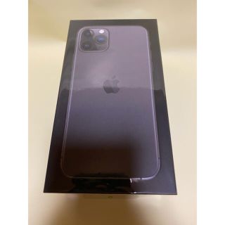 アイフォーン(iPhone)の新品未開封 SIMフリー iPhone11 pro 256GB スペースグレイ(スマートフォン本体)