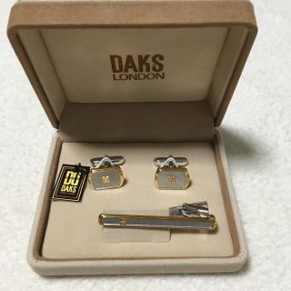 ダックス(DAKS)の値下げ！ネクタイピン　カフスボタン　セット(ネクタイピン)