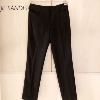 ジルサンダー(Jil Sander)のJIL SANDER ジルサンダー テーパードパンツ スラックス(クロップドパンツ)