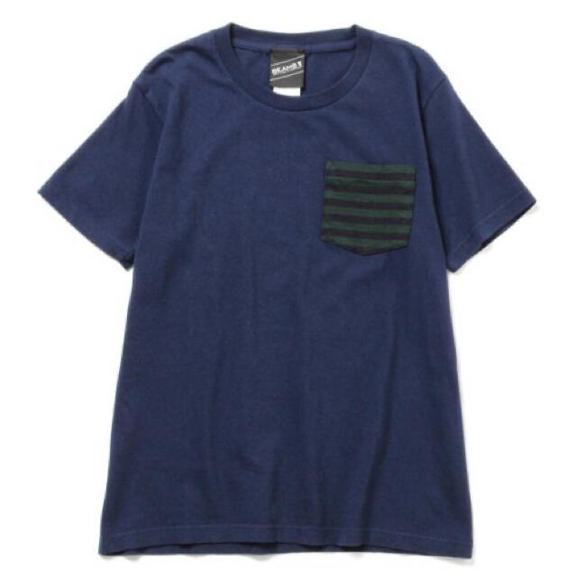 BEAMS(ビームス)の新品★BEAMS-T ボーダーポケットTシャツ ネイビー/S メンズのトップス(Tシャツ/カットソー(半袖/袖なし))の商品写真