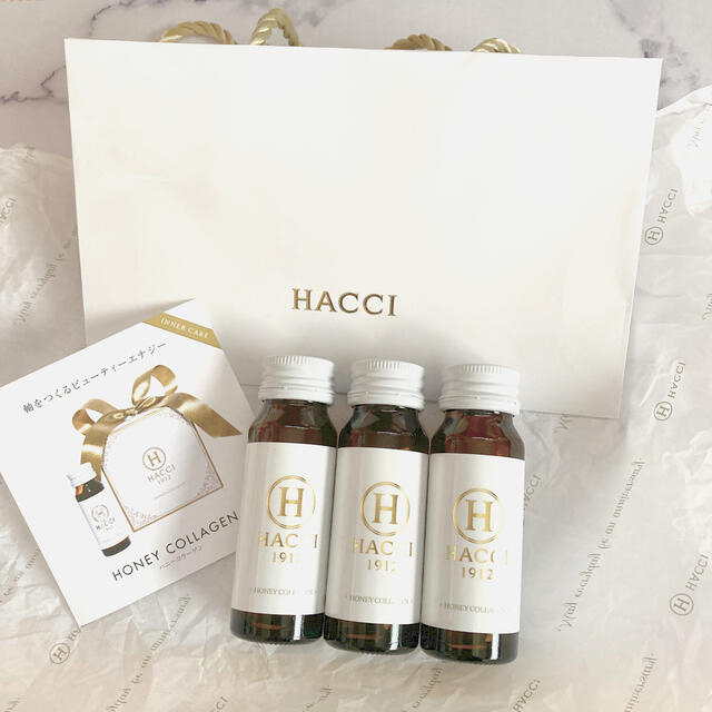 HACCI(ハッチ)のHACCI★ハニースノー3本 食品/飲料/酒の健康食品(その他)の商品写真