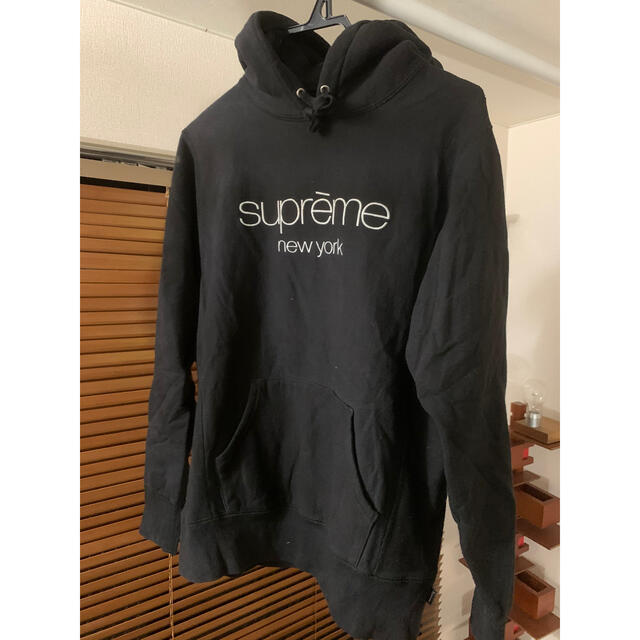 Supreme Classic Logo Hooded 17ss