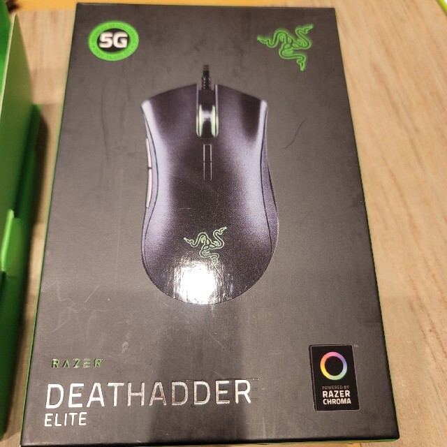 LAZER(レイザー)のRAZER DEATHADDER マウス スマホ/家電/カメラのPC/タブレット(PC周辺機器)の商品写真