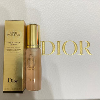 ディオール(Dior)のDIOR プレステージ　ローション　ローズ10ml(化粧水/ローション)