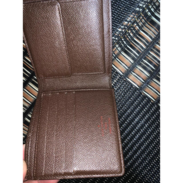 人気オーダー 美品 ルイヴィトン ダミエ 二つ折り財布 紙袋付き メンズ