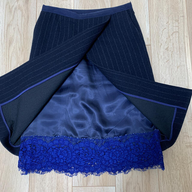 sacai luck(サカイラック)のsacai  lack 異素材スカート レディースのスカート(ひざ丈スカート)の商品写真