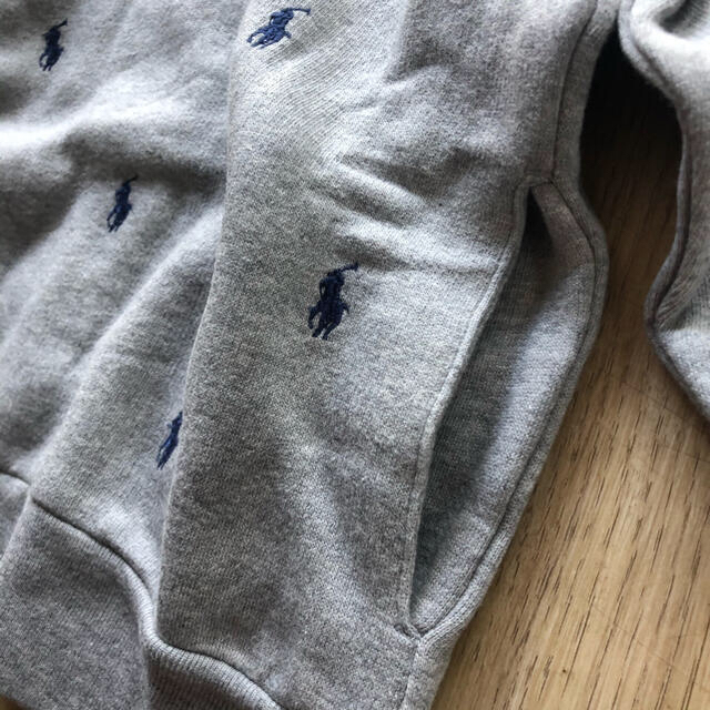 Ralph Lauren(ラルフローレン)の最新作★ラルフローレン　パーカー　キッズ　子供　グレー　140 マルチポニー キッズ/ベビー/マタニティのキッズ服男の子用(90cm~)(Tシャツ/カットソー)の商品写真