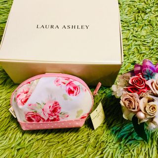 ローラアシュレイ(LAURA ASHLEY)の【✨新品✨】ローラ・アシュレイ❤︎化粧ポーチ❣️(ポーチ)