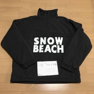 ポロラルフローレン(POLO RALPH LAUREN)のS 黒 SNOW BEACH Pullover Half Zip Jacket(マウンテンパーカー)