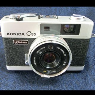 コニカミノルタ(KONICA MINOLTA)のKONICA C35　Flash Matic 美品整備品フィルム カメラ(フィルムカメラ)