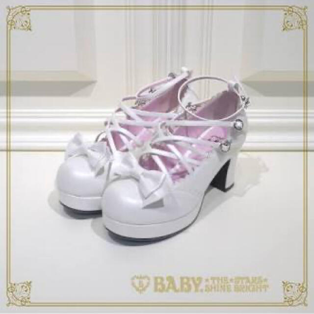 BABY,THE STARS SHINE BRIGHT(ベイビーザスターズシャインブライト)のハニークロスシューズ　Mサイズ レディースの靴/シューズ(ハイヒール/パンプス)の商品写真