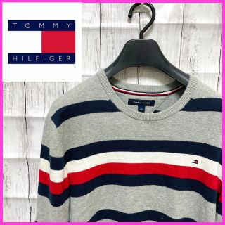 トミーヒルフィガー(TOMMY HILFIGER)のTOMMY HILFIGER ニットボーダー(ニット/セーター)