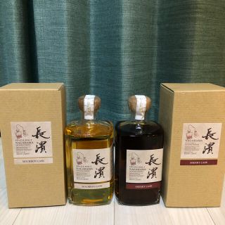 長濱蒸溜所シングルモルト 2本セットの通販 by バーニーズshop|ラクマ