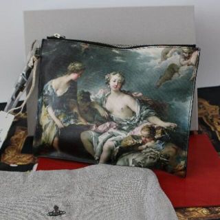 ヴィヴィアンウエストウッド(Vivienne Westwood)の新品　ヴィヴィアン　ロココ絵画☆EUROPA クラッチバッグ ブーシェ(クラッチバッグ)