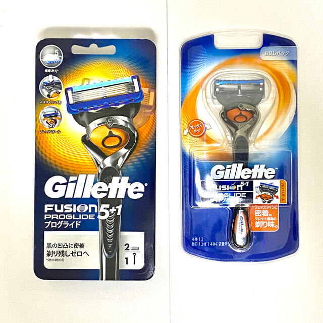 P&G(ピーアンドジー)の新品 未開封 ジレット Gillette FUSION PROGLIDE スマホ/家電/カメラの美容/健康(メンズシェーバー)の商品写真