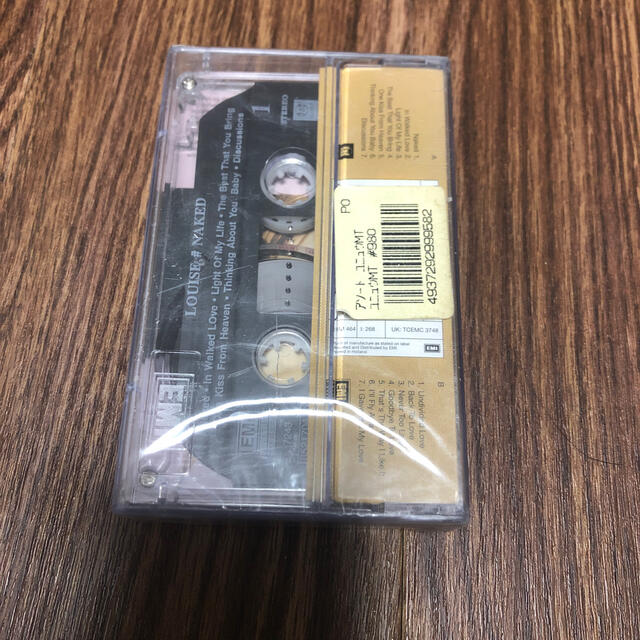 louise  naked カセットテープ　未使用 エンタメ/ホビーのCD(ポップス/ロック(洋楽))の商品写真