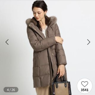 インディヴィ ダウンコート(レディース)(ブルー・ネイビー/青色系)の