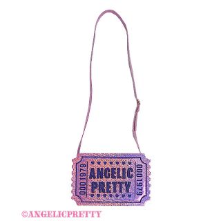 アンジェリックプリティー(Angelic Pretty)のGirly Stickerポシェット　ピンク(ショルダーバッグ)