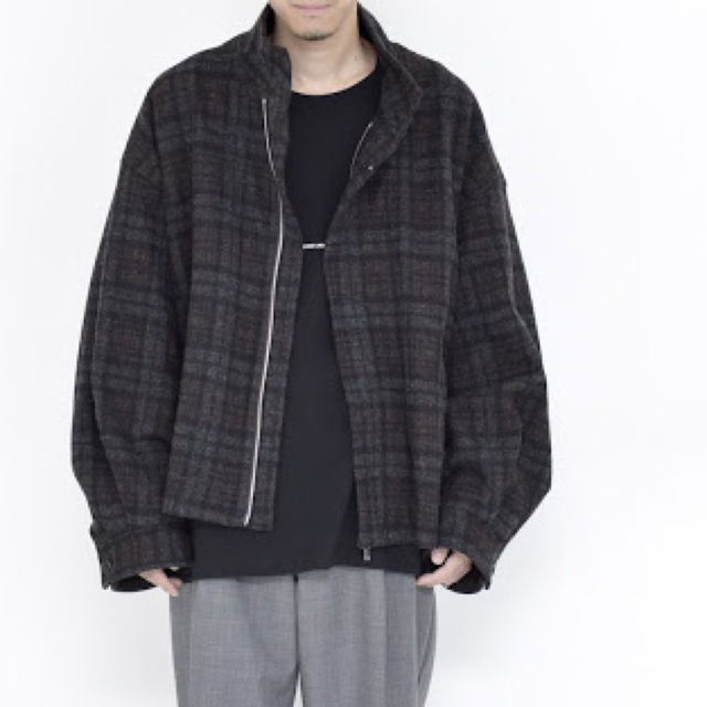 stein OVER SLEEVE MELTON JACKET