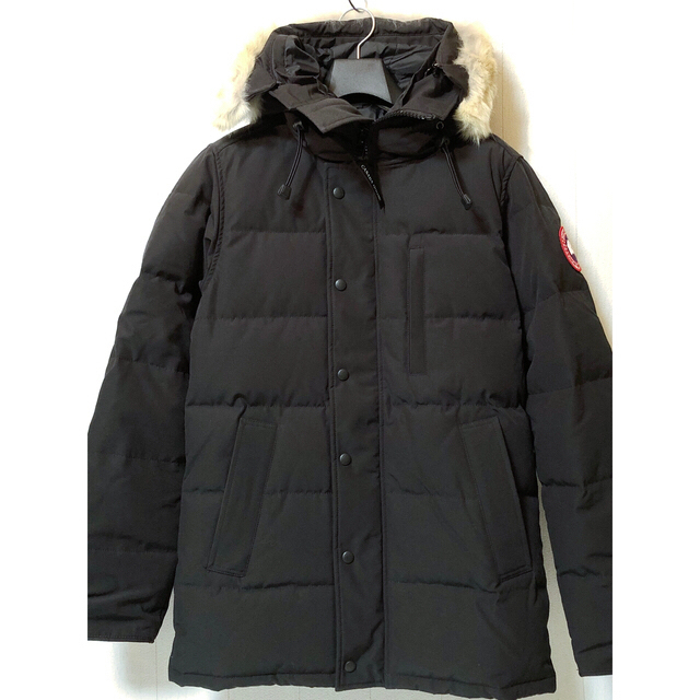 CANADA GOOSE(カナダグース)のカナダグース  カーソンパーカ　ブラック　Sサイズ　新品 メンズのジャケット/アウター(ダウンジャケット)の商品写真