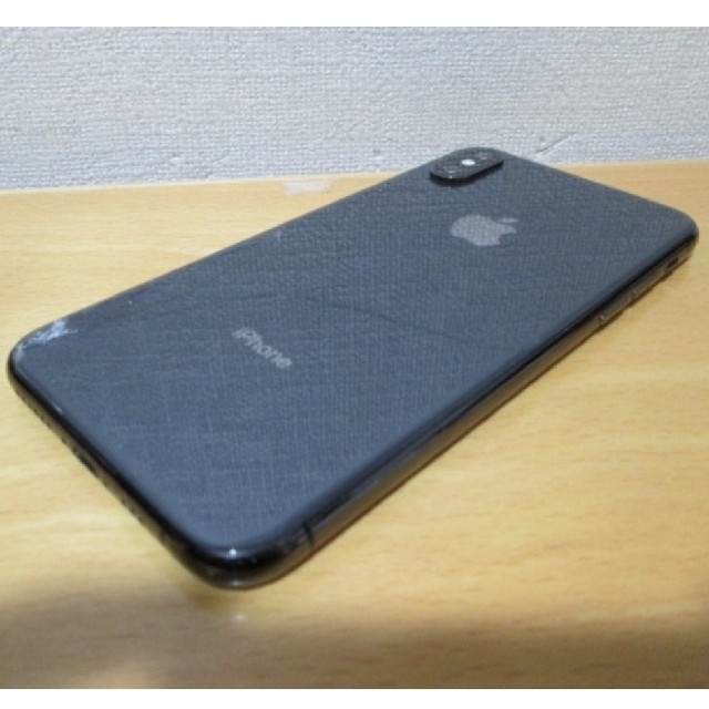 iPhone(アイフォーン)のアイフォンXS 64GB シムフリー 裏面割れ ジャンク品 iPhone XS スマホ/家電/カメラのスマートフォン/携帯電話(スマートフォン本体)の商品写真