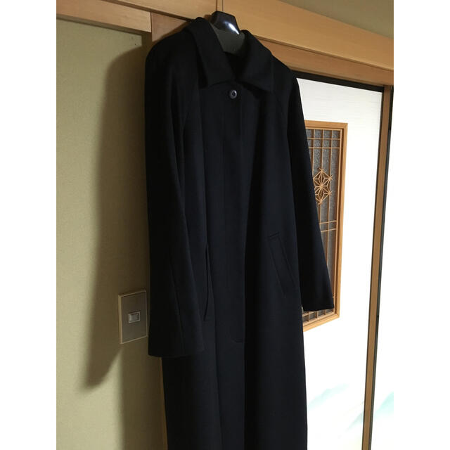 NICHIWAの100%カシミアロングコート　新品未使用 レディースのジャケット/アウター(ロングコート)の商品写真