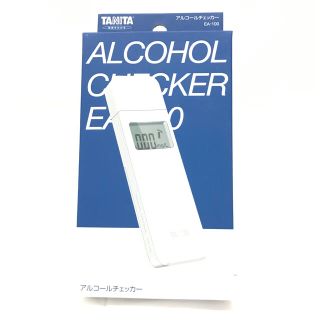 タニタ(TANITA)のタニタ アルコールチェッカー ホワイト TANITA EA-100-WH(アルコールグッズ)