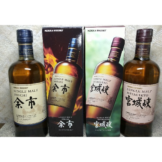☆しゅんさん専用❗ニッカ余市・同宮城峡各700ml+富士山麓樽熟原酒50
