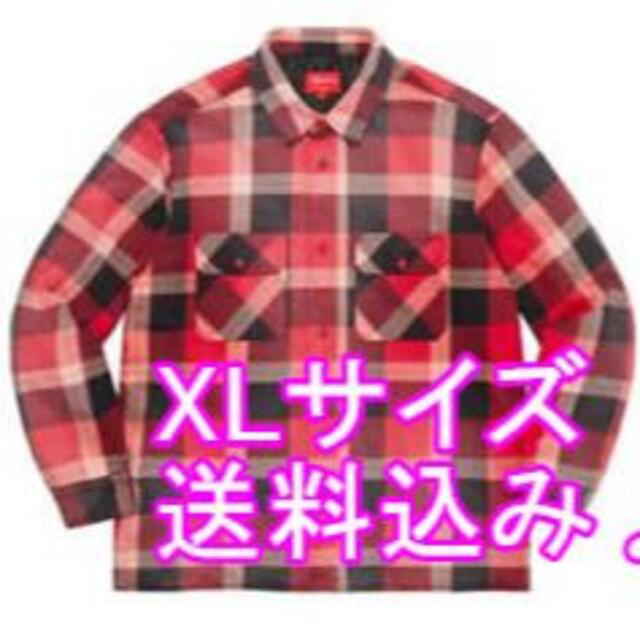 Supreme Quilted Flannel Shirt シュプリーム XLXLarge付属品