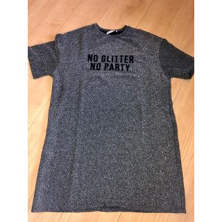 ザラ(ZARA)のグリッタートップス(Tシャツ(半袖/袖なし))