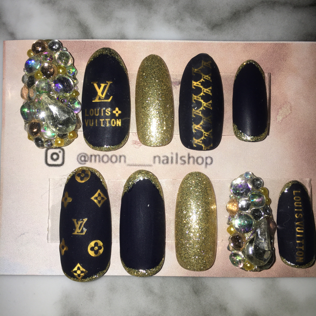 ルイ ヴィトンネイルチップ Vuittonネイルの通販 By Moonnailshop ラクマ