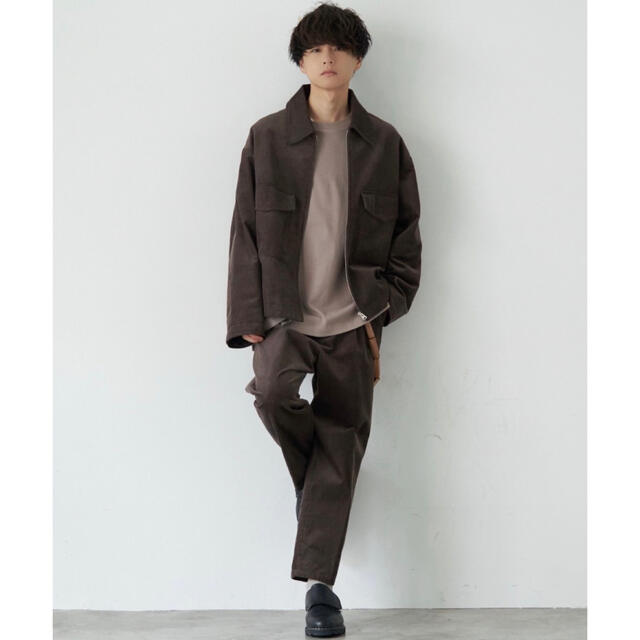 HARE(ハレ)のWYM LIDNM RAYON 11W CORDUROY  ブラウン　希少M メンズのスーツ(セットアップ)の商品写真