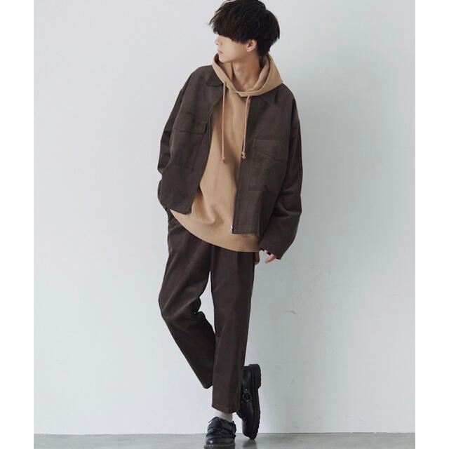 HARE(ハレ)のWYM LIDNM RAYON 11W CORDUROY  ブラウン　希少M メンズのスーツ(セットアップ)の商品写真