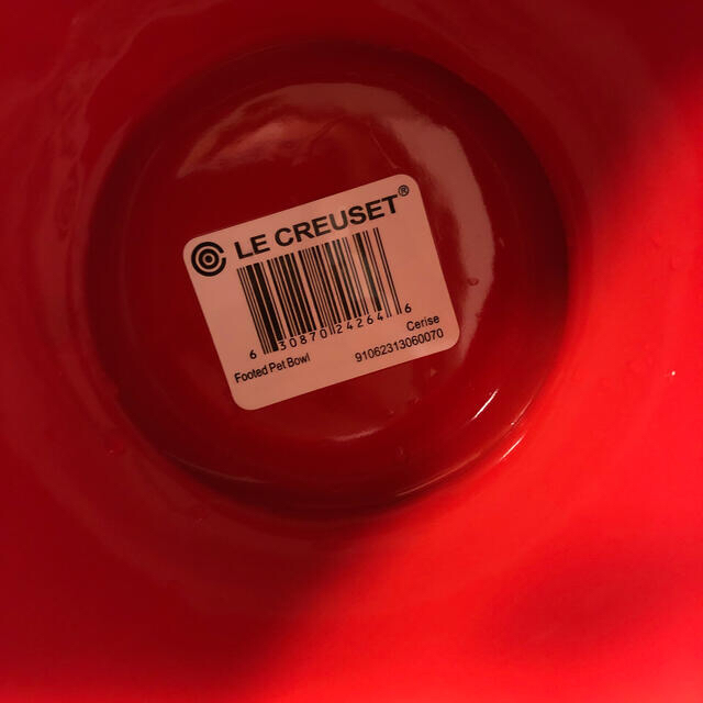 LE CREUSET(ルクルーゼ)のル・クルーゼ　ペット　フードボウル　餌入れ その他のペット用品(犬)の商品写真