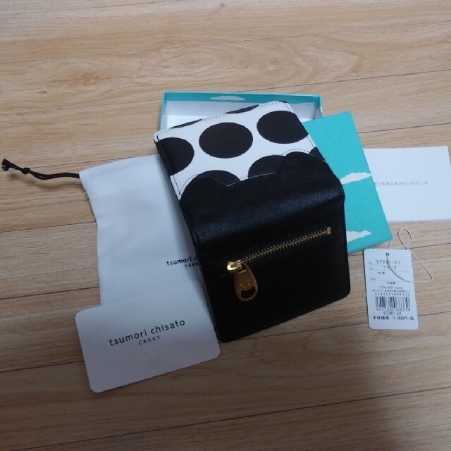 TSUMORI CHISATO(ツモリチサト)の定価¥12,100 新品未使用 猫 ドット ミニ財布 ツモリチサト レディースのファッション小物(財布)の商品写真