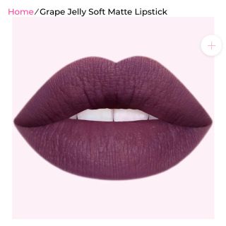 ライムクライム(Lime Crime)の【美品・8割以上残】正規品★Lime Crime grape jelly (口紅)