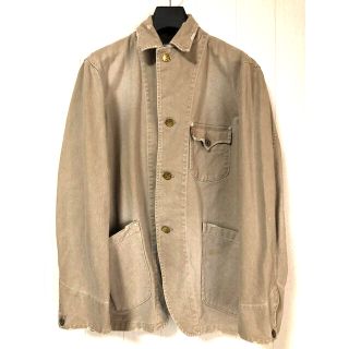 リーバイス(Levi's)のリーバイス　カバーオール　ワークジャケット　ベージュ　Mサイズ　美品(Gジャン/デニムジャケット)