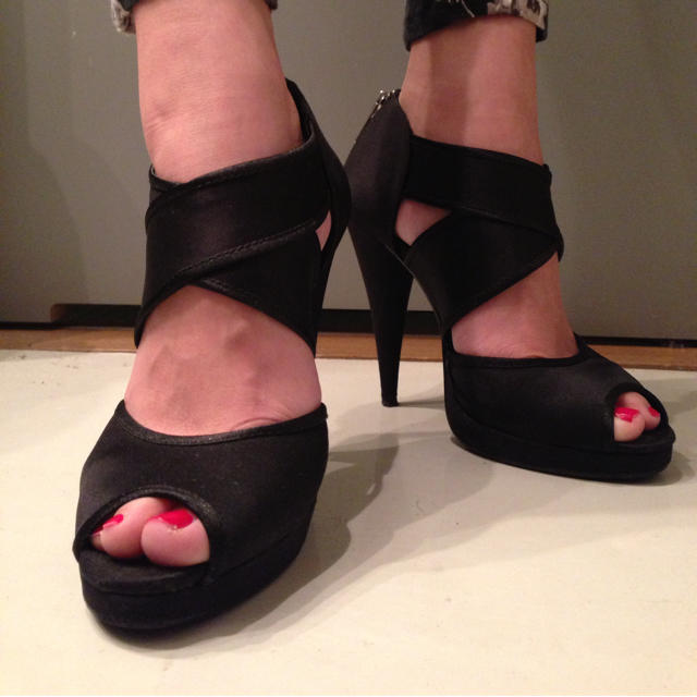 H&M(エイチアンドエム)のH＆Mのサンダル(ブラック) レディースの靴/シューズ(サンダル)の商品写真