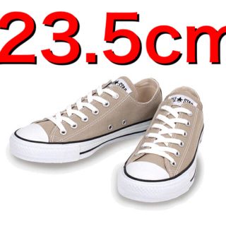 コンバース(CONVERSE)のコンバース キャンバスオールスター　ベージュ23.5(スニーカー)