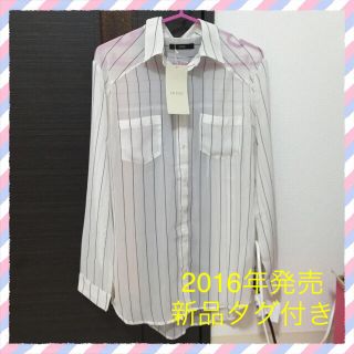 デュラス(DURAS)の【新品 DURAS】ストライプ シャツ (シャツ/ブラウス(長袖/七分))