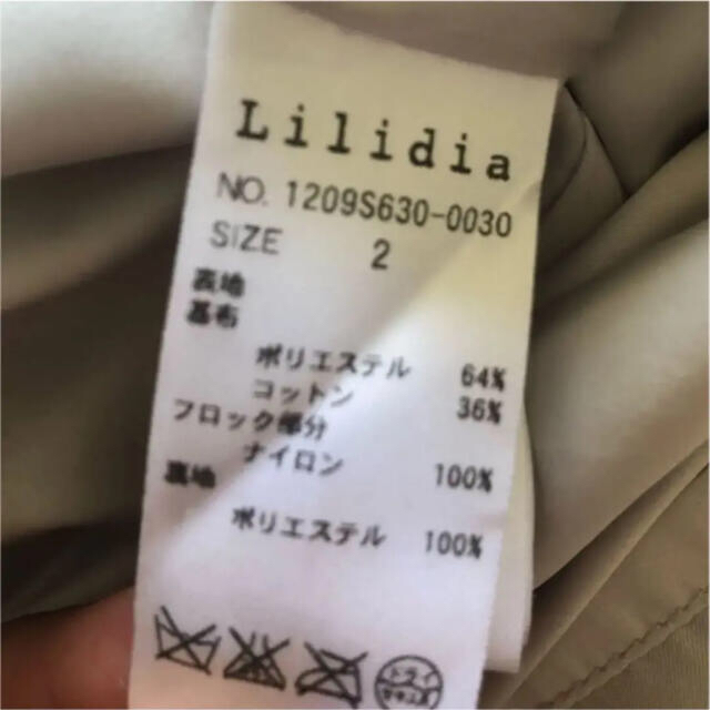 Lilidia(リリディア)のリリディア  フロキーペイント　スカート レディースのスカート(ひざ丈スカート)の商品写真