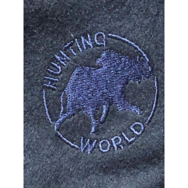 HUNTING WORLD(ハンティングワールド)のハンティングワールド　メンズハーフコート　紺　ネイビー美品中古品 メンズのジャケット/アウター(ブルゾン)の商品写真