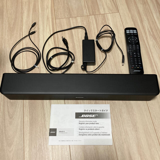 Bose Solo 5 TV sound system（TVスピーカー）