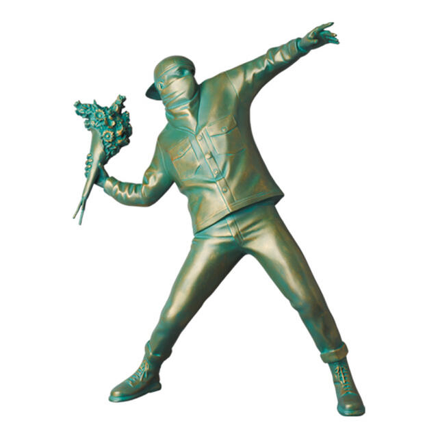 MEDICOM TOY - BRANDALISM FLOWER BOMBER bronze statueの通販 MEDICOM TOY - BRANDALISM FLOWER BOMBER bronze statueの通販
