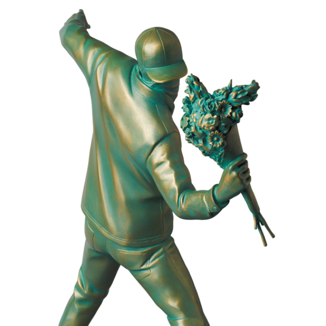 MEDICOM TOY - BRANDALISM FLOWER BOMBER bronze statueの通販 MEDICOM TOY - BRANDALISM FLOWER BOMBER bronze statueの通販