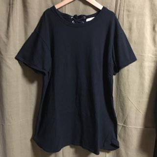 ローリーズファーム(LOWRYS FARM)のレースアップ ビックTシャツ(トレーナー/スウェット)