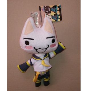 鏡音レン どこでもいっしょトロ コラボ キーホルダー(ぬいぐるみ)