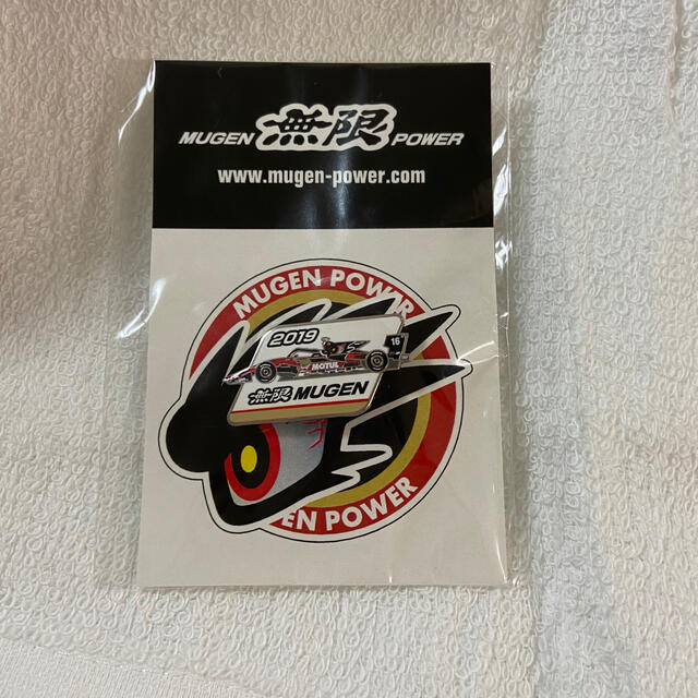 Team MUGEN 16号車 ピンズ(野尻智紀) スーパーフォーミュラ2019 チケットのスポーツ(モータースポーツ)の商品写真